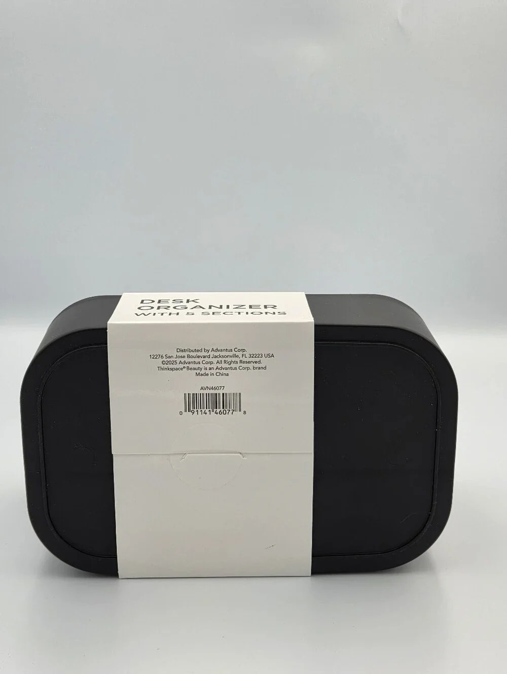 Thinkspace Brand Desk Organizer With 5 Section Black Nwt